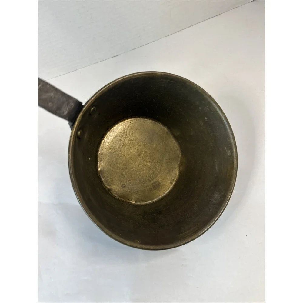 Vintage‎ Camping Hand Wrought Brass?  Ladle/Water  Soup Dipper